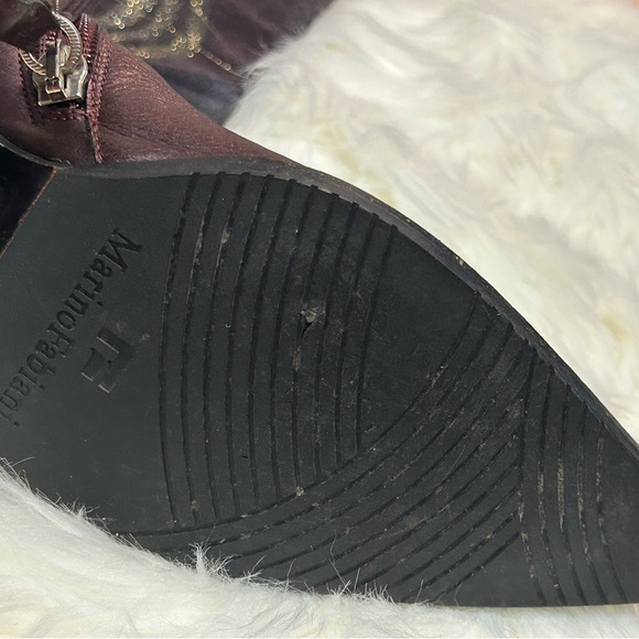 🍂 MARINO FABIANI Italian Leather & Suede Over Knee Boot 🍂 - Picture 9 of 15